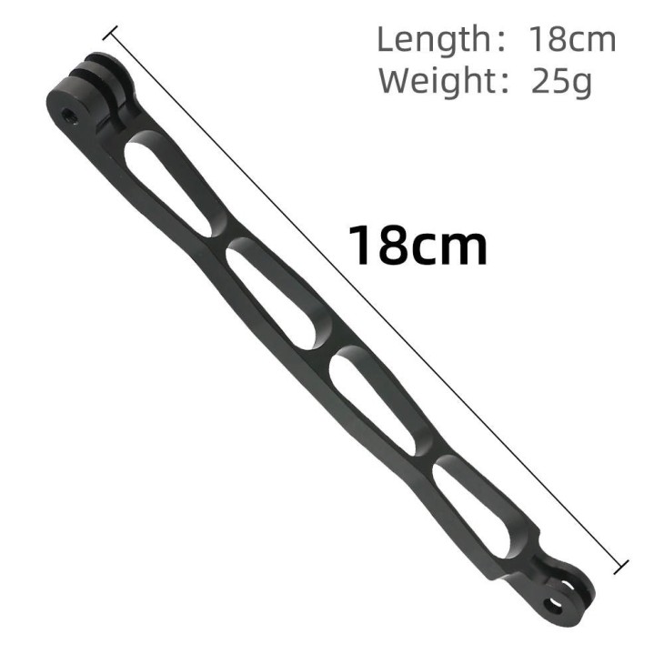 Hosszabbító kar, Surewo, panorámafilmezéshez Insta360 X4, GoPro Hero 13, DJI Osmo Action 5 Pro, DJI Osmo Action 4, alumínium