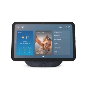 Okoshangszóró, Amazon Echo Show 8, 2026-os generáció, 8,7"-os HD kijelző, térhatású hangzás, Alexa, okosotthon központ, grafit