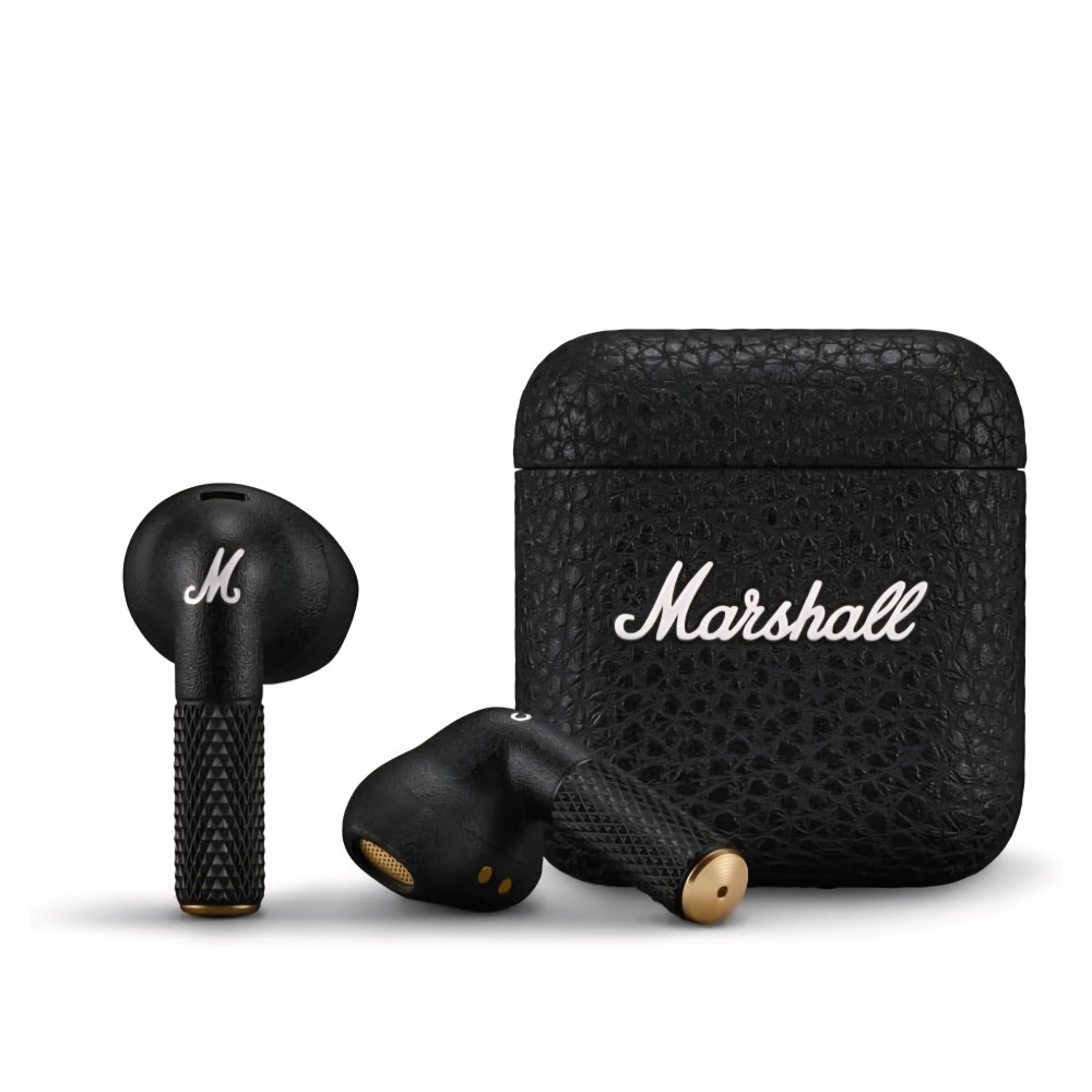 Marshall Minor IV fülhallgató, vezeték nélküli, Bluetooth, 30 órás üzemidő, fekete