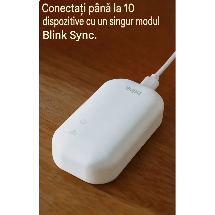 Blink Outdoor Camera 2K+ megfigyelőkamera, vezeték nélküli, 2K felbontás, akár 2 év akkumulátor-üzemidő, Sync Module Core-ral, fehér, szállítás 7-9 nap