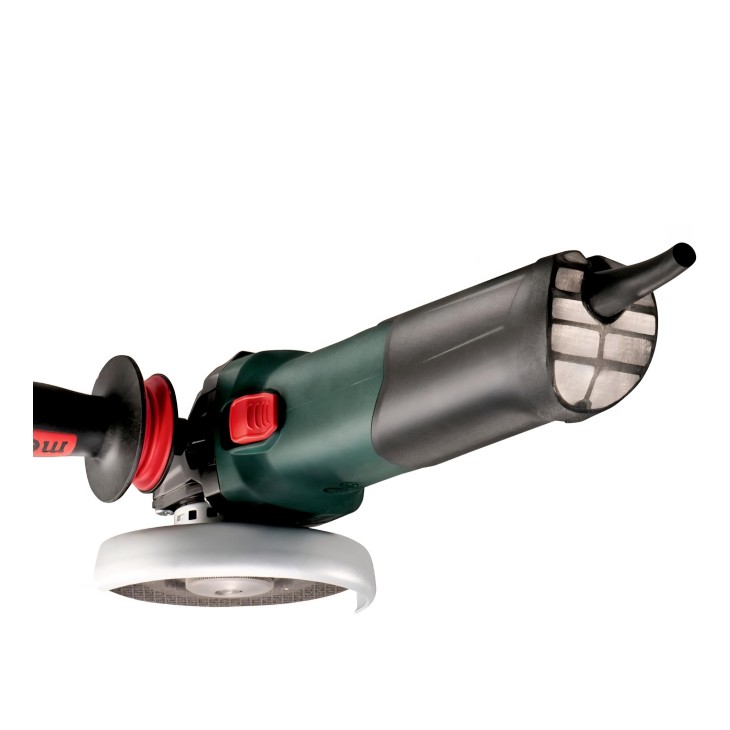 1550W-os Metabo WEV 15-125 Quick sarokcsiszoló 600468000, változtatható sebesség, gyors tárcsacsere, Marathon motor, 4 m kábel