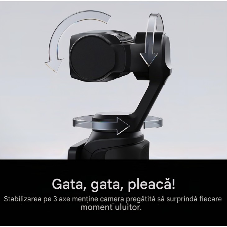 Insta360 Luna Ultra vlogoló kamera, 8K, dupla Leica objektívvel, 12x zoommal, 1"-es érzékelővel, 2"-es levehető érintőképernyővel, gimballal, tripla AI chippel, éjfekete, 7-8 napos szállítással