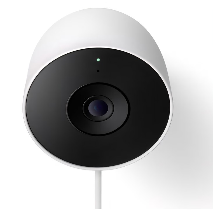 Google Nest Cam Outdoor Gen. 2 megfigyelőkamera, 2K videó, kültéri használatra, Google Home kompatibilis, Snow, szállítás 10-12 nap