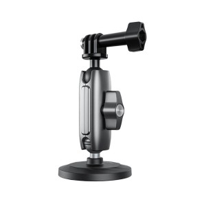 Tapadókorong állítható karral, Telesin CMM-001, kompatibilis GoPro Hero 13, DJI Osmo Action 5 Pro, Insta 360 X4, mágneses