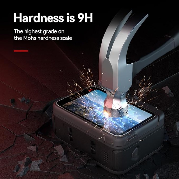 Kijelzővédő üveg és Telesin lencsekészlet, Insta360 Ace Pro 2 kamerához