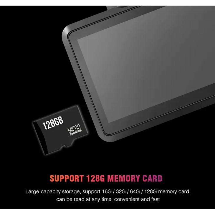 Ultrakompakt autókamera, EGO S16, 2,45 hüvelykes kijelző, 4K felbontás, 1080p hátsó kameramodul, GPS, éjjellátó, Wi-Fi