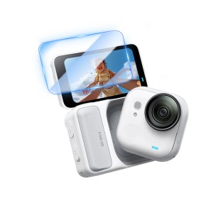 Edzett üvegfólia, STARTRC, Insta360 GO Ultra készülékhez, edzett üveg, képernyővédő