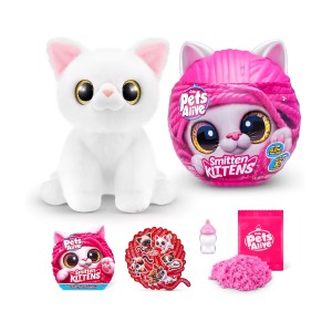 Interaktív Kitten Plus 10 hanggal, Élő háziállatok, megalázott kiscicák, Sissy modell