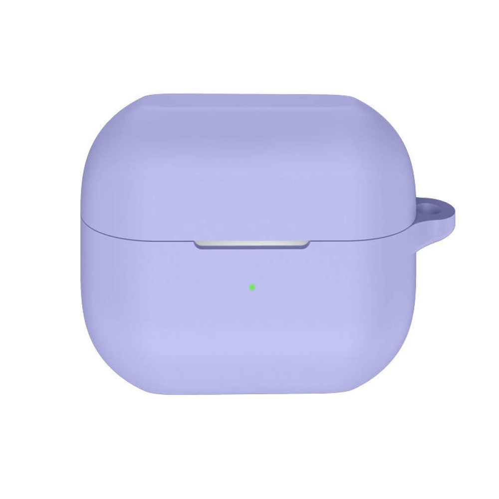 Védőtok vezeték nélküli fejhallgatóhoz, THD, kompatibilis Samsung Galaxy Buds3 Pro, Samsung Galaxy Buds3, lila