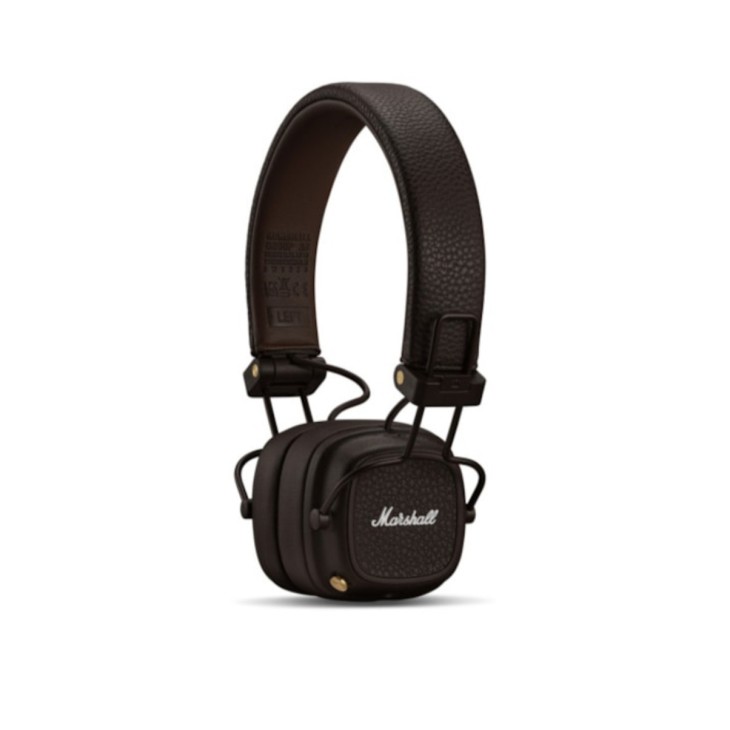 Fülre helyezhető fejhallgató Marshall Major V, vezeték nélküli, Bluetooth, 100 órás üzemidő, barna