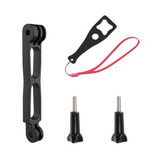 Rövid hosszabbító, Surewo, panorámafilmezéshez Insta 360 X4, Osmo Action 5 Pro, GoPro Hero 13, alumínium