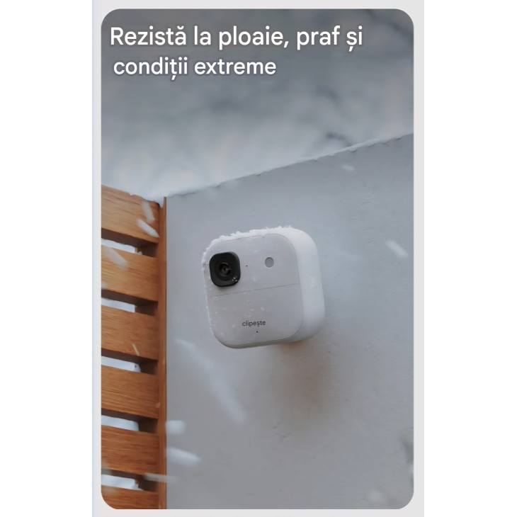 Blink Outdoor Camera 2K+ megfigyelőkamera, vezeték nélküli, 2K felbontás, akár 2 év akkumulátor-üzemidő, Sync Module Core-ral, fehér, szállítás 7-9 nap
