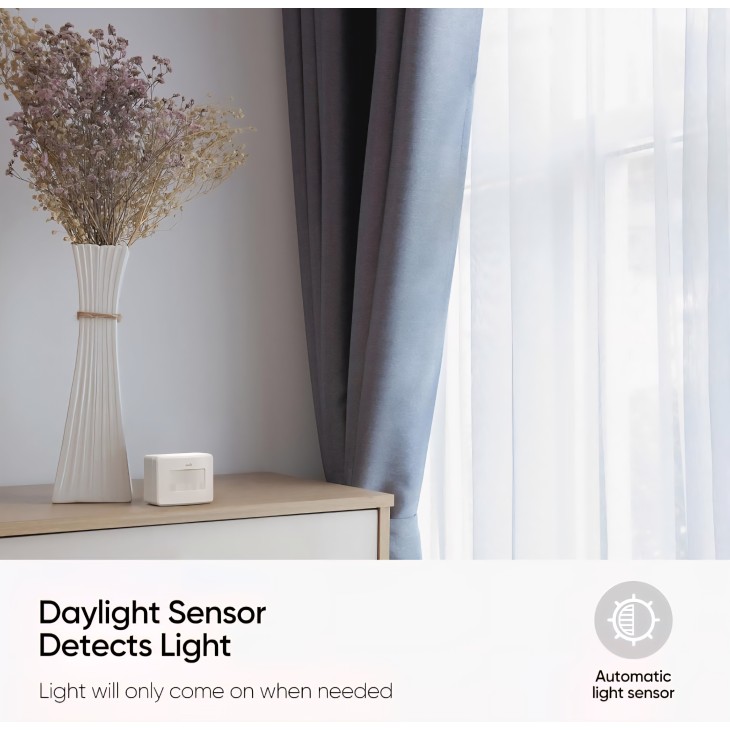 Mozgásérzékelő, hőmérséklet, páratartalom, Onvis Motion Sensor SMS2, Apple HomeKit kompatibilis, okosotthon-automatizálás