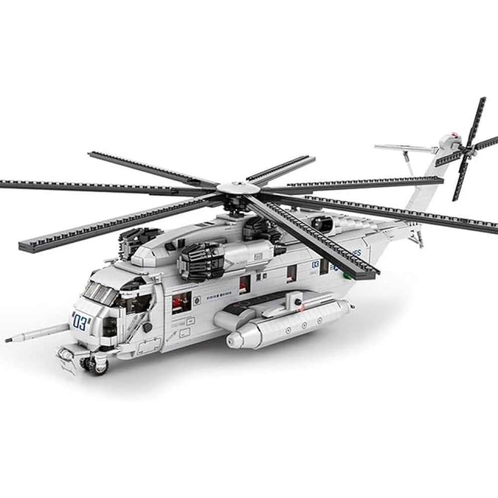 CH-53E Super Stallion katonai helikopter 1:35 építőkészlet – 2192 darabos