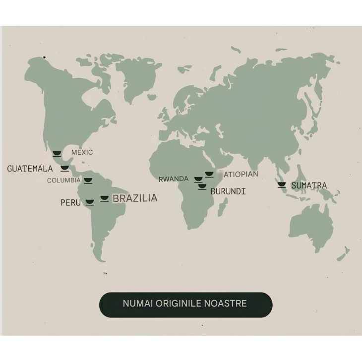Incapto Worldwide kávébab kóstoló készlet, 10 db 100 g-os eredeti kávé, 100% Arabica, különleges kávé, ideális ajándék