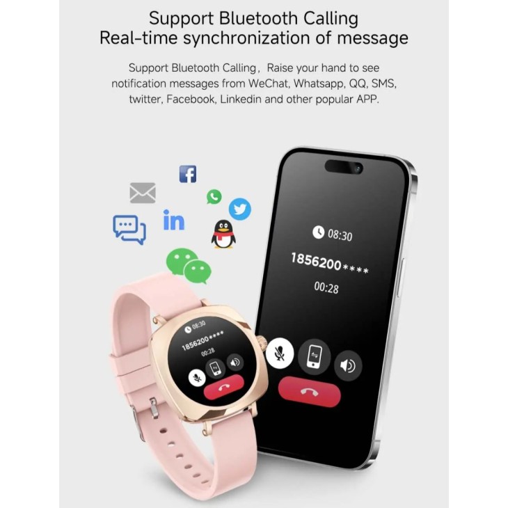 Okosóra lányoknak VALDUS VL40 PRO, 1,19 hüvelykes képernyő, arany