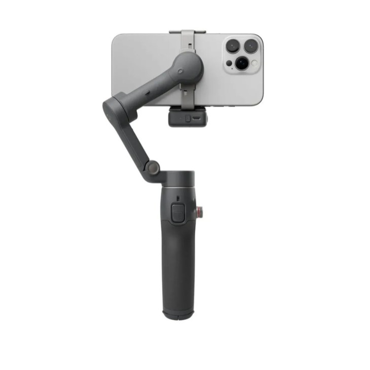 DJI Osmo Mobile 7P képstabilizátor, Bluetooth, 3 tengelyes, kihúzható, fekete