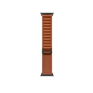 Okosóra szíj, THD, Alpine Loop, kompatibilis az Apple Watch Ultra3 49 mm, Apple Watch 46 mm Series 11 és Apple Watch SE3 órákkal, fekete csattal, terrakottabarna