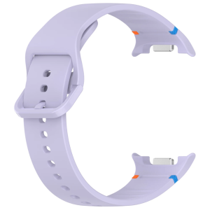 20 mm-es szilikonszíj, THD, Samsung Galaxy Watch 8 és Samsung Galaxy Watch 8 classic okosórákkal kompatibilis, S/M méret, lila