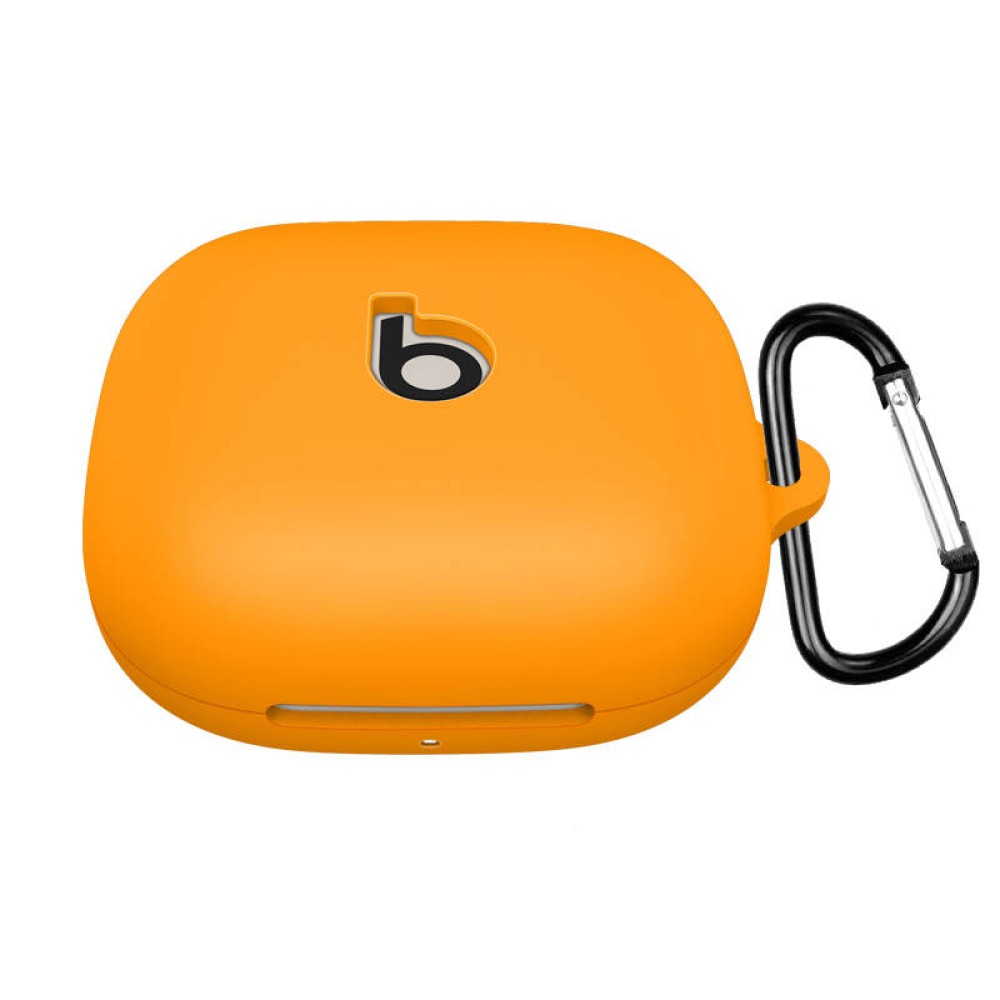Vezeték nélküli fejhallgató védőtok, THD, kompatibilis a Beats Powerbeats Pro 2 by Dr. Dre, szilikon, narancs színű