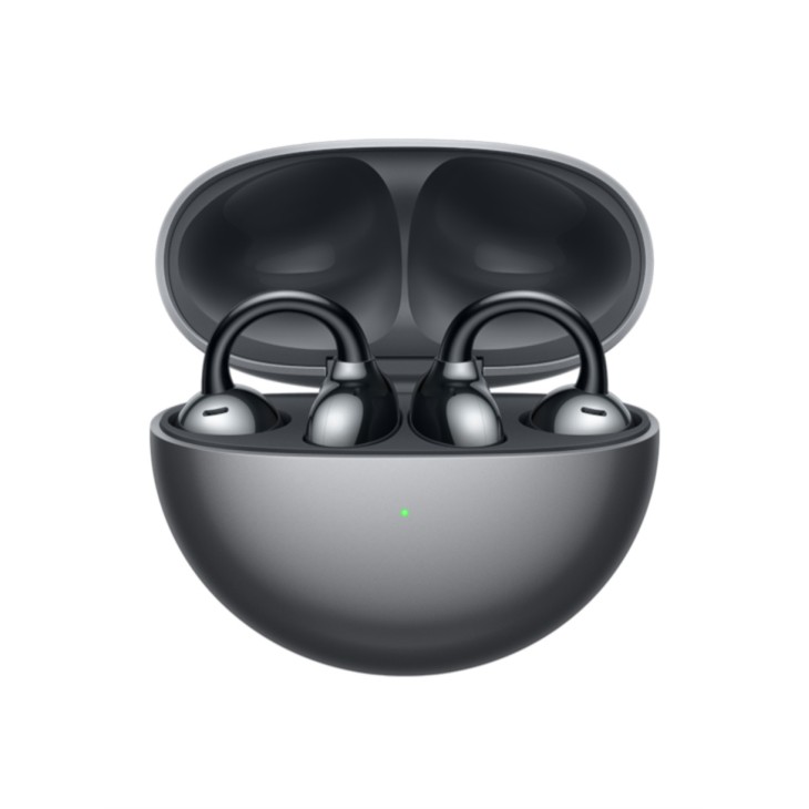 Nyitott fülű Huawei FreeClip audio fejhallgató, vezeték nélküli, Bluetooth, fekete