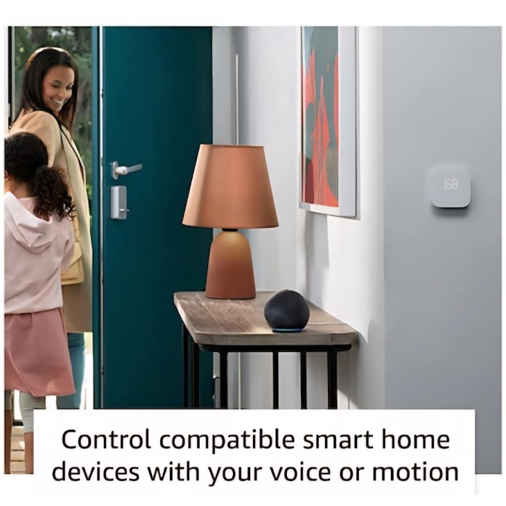 Amazon Echo Dot 5 okoshangszóró, Alexa hangvezérlés, Wi-Fi, Bluetooth, fekete