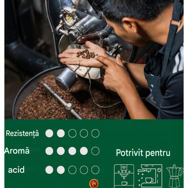 MilleSoli Caffè Crema kávébab 250 g, hagyományos lassú pörkölés Szicíliában, tökéletes krém, alacsony savtartalom, automata eszpresszógépekhez és portafilterekhez