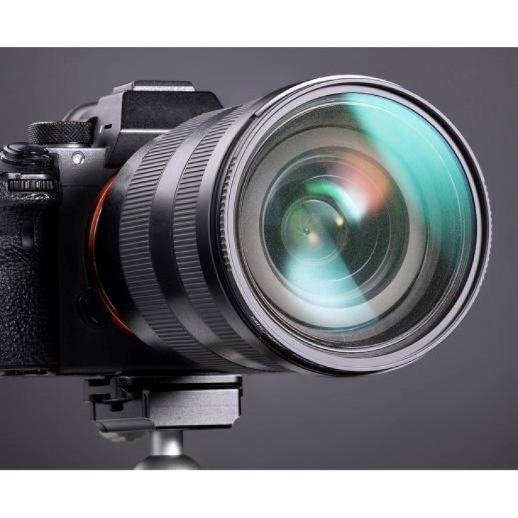 Diffúziós szűrő, Kent Faith Nano-X Black Mist 1/4, 72 mm, ultravékony, kód KF01.1482, zöld réteg