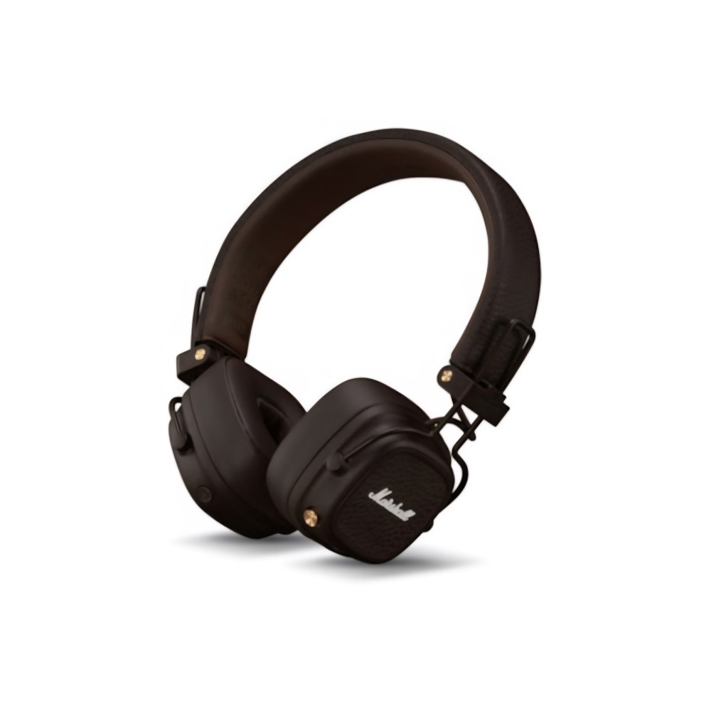 Fülre helyezhető fejhallgató Marshall Major V, vezeték nélküli, Bluetooth, 100 órás üzemidő, barna