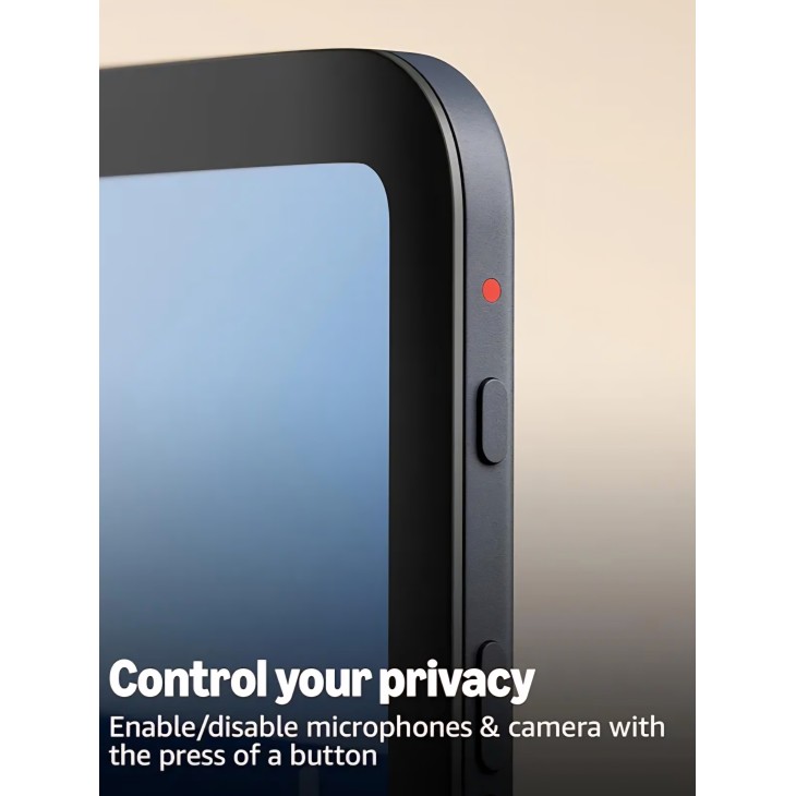 Okoshangszóró, Amazon Echo Show 8, 2026-os generáció, 8,7"-os HD kijelző, térhatású hangzás, Alexa, okosotthon központ, grafit