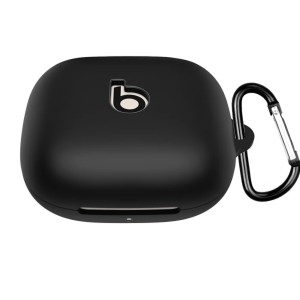 Vezeték nélküli fejhallgató védőtok, THD, kompatibilis a Beats Powerbeats Pro 2 by Dr. Dre, szilikon, fekete színű