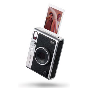 Fujifilm Instax Mini Evo Black instant fényképezőgép, hibrid, azonnali nyomtatás, USB-C, szállítás 7-9 nap