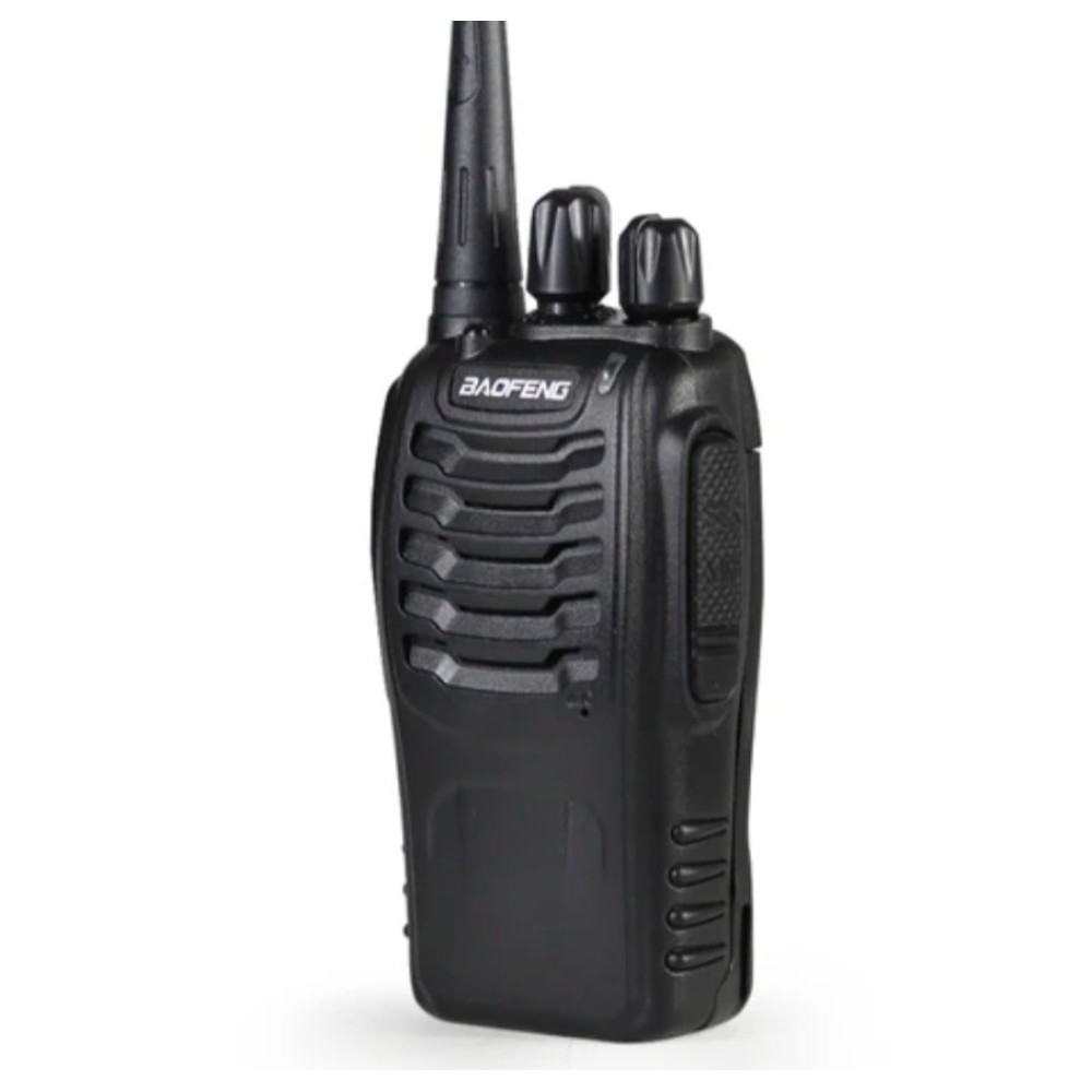 Hordozható adó-vevő állomás, Baofeng BF-888S plus, 16 csatorna, 5W, walkie talkie, Megfelel az EU előírásoknak PMR <0.5W, fekete