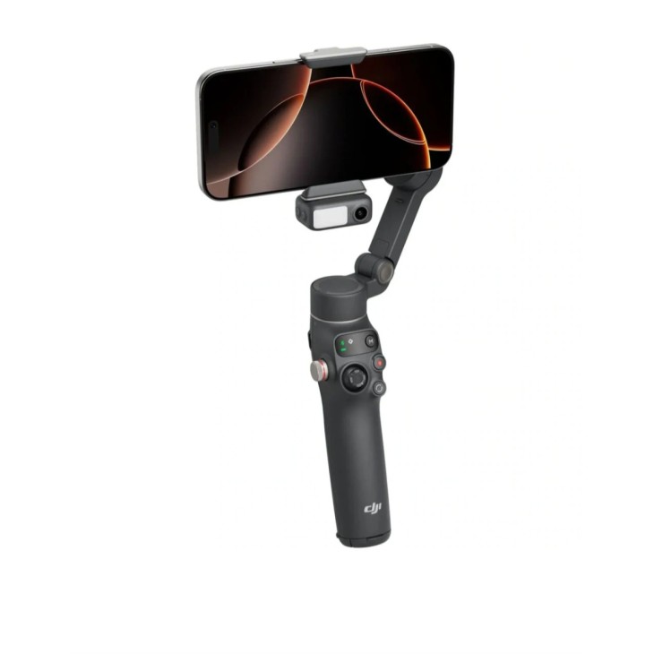 DJI Osmo Mobile 7P képstabilizátor, Bluetooth, 3 tengelyes, kihúzható, fekete