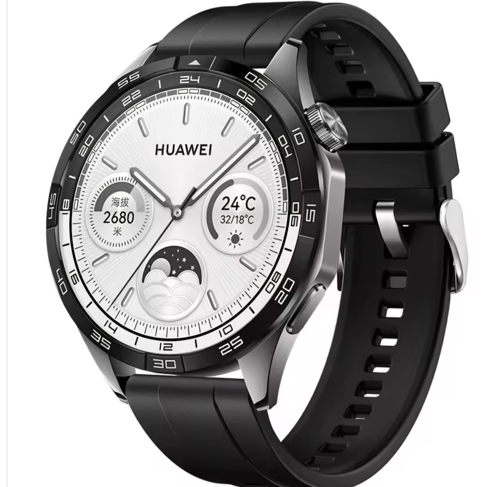 THD karkötőszíj Huawei Watch GT4 46mm, Huawei Watch GT3 Pro, Huawei Watch GT3 46mm, fekete