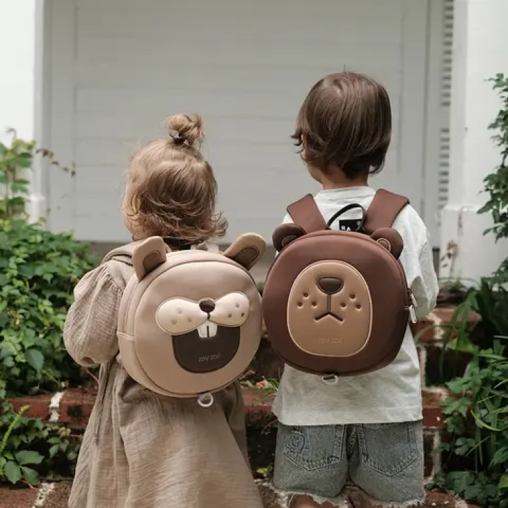 Zoyzoii® hátizsák 2-6 éves gyerekeknek, innovatív 3D dizájn, textil, Crazy Rabbit modell