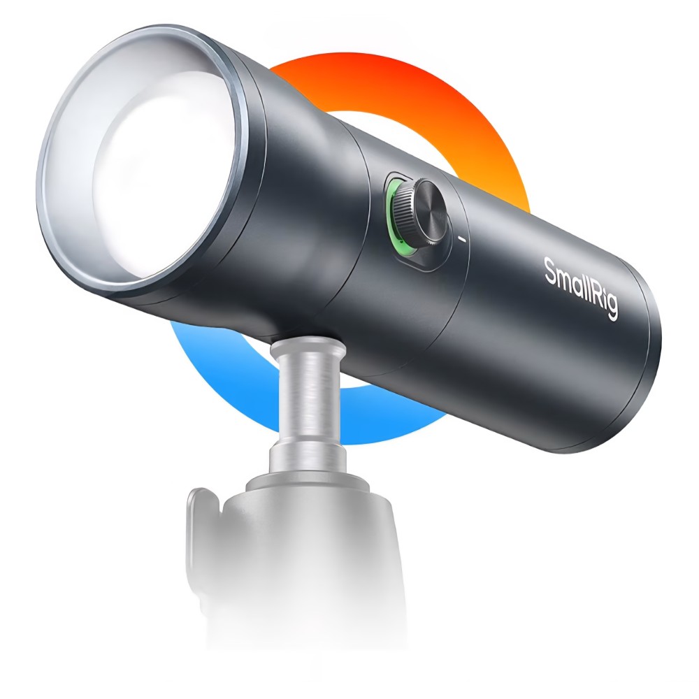 RGB LED vaku, SMALLRIG RF10C, derítőfény fotózáshoz, videózáshoz, vlogoláshoz, 7500 mAh akkumulátor, 20 fényszűrő, alumínium ház, szállítás 7-9 nap
