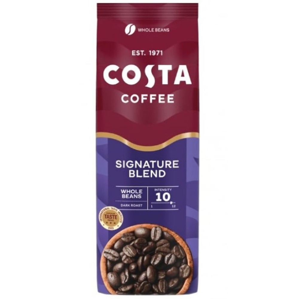 Kávébabok, Costa, Signature Blend sötét pörkölésű, 1 kg-os csomag
