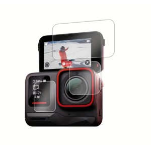 Kijelzővédő üveg és Telesin lencsekészlet, Insta360 Ace Pro kamerához
