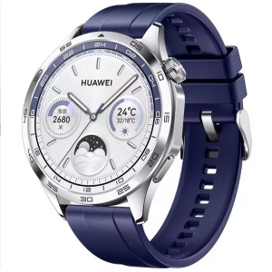 THD karkötőszíj Huawei Watch GT4 46mm, Huawei Watch GT3 Pro, Huawei Watch GT3 46mm, sötétkék