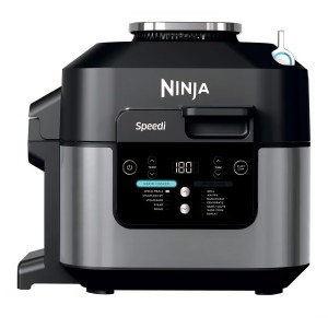 Ninja Speedi ON500EU multifunkciós főző, 12 program, 5,7 l, légkeveréses fritőz, lassú főző, grill, sütés, Speedi gyorséttermi funkció, 1760 W, fekete, szállítási idő 7-8 nap