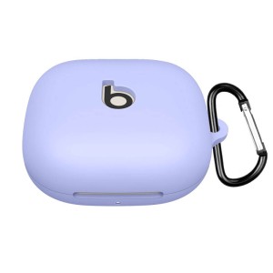 Vezeték nélküli fejhallgató védőtok, THD, kompatibilis a Beats Powerbeats Pro 2 by Dr. Dre, szilikon, lila lila szín
