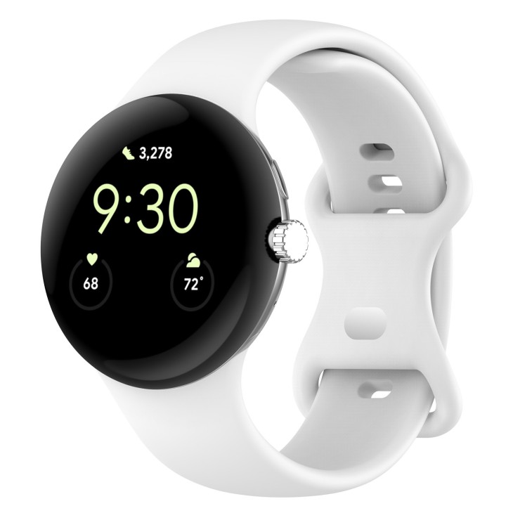 THD karkötőszíj Google Pixel Watch3-hoz 41mm, S/M méret, fehér
