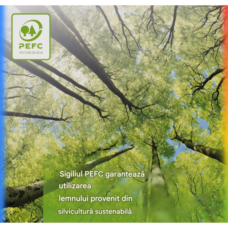 5 darabos összecsukható vonalzó készlet, 2 m, STABILA 607-es típus, sárga, metrikus skála, PEFC minősítésű fából készült, ellenálló és precíz