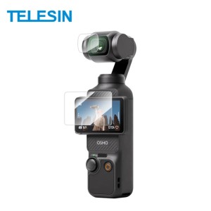 Védőpalack készlet, Telesin, a DJI Osmo Pocket 3 kamera kijelzőjéhez és objektívjéhez