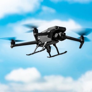 STARTRC összecsukható futómű kompatibilis DJI Mavic 3 Cine drónnal, hasmagasság 45 mm