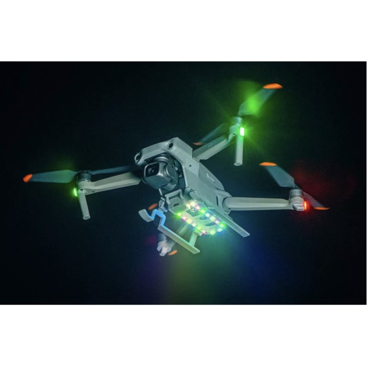 STARTRC márkájú futómű, LED lámpával 4 színben, kompatibilis DJI Air 2S és DJI Air 2 drónnal, összecsukható