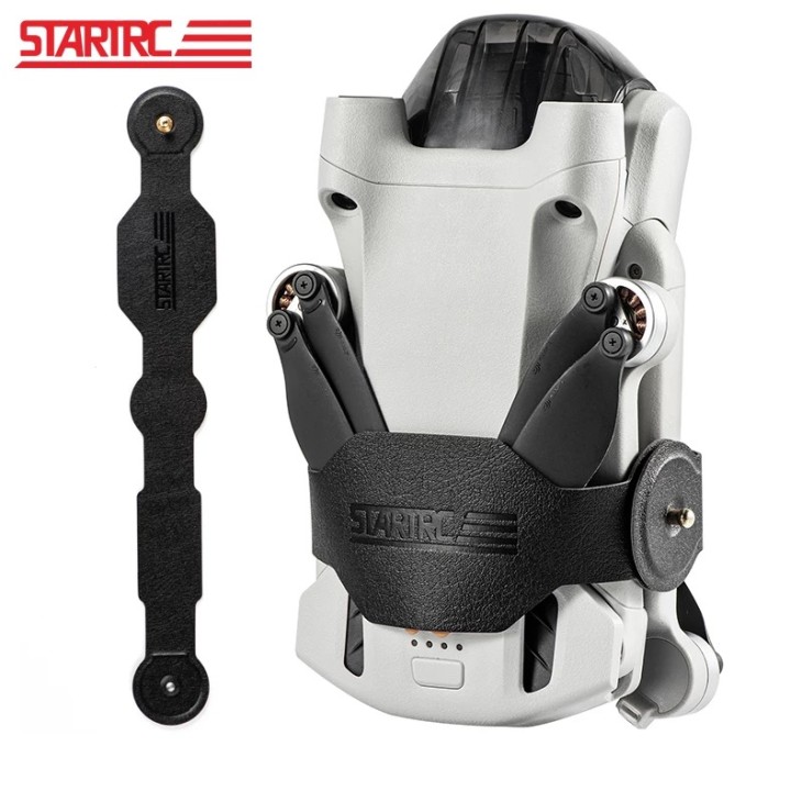 Légcsavar szíj, STARTRC, kompatibilis a DJI Mini 3 Pro drónnal, fekete