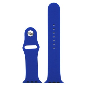 Royal Blue szilikon szíj Apple Watchhoz 42/44/45mm Méret M/L Series 1,2,3,4,5,6,7,8