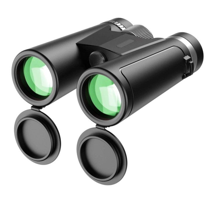 Apexel 12X42 távcső, nedvességálló, vadászatra, utazásra, koncertekre, szabadtéri tevékenységekre, 12X nagyítás, 1000 méteres látómező, fekete szín